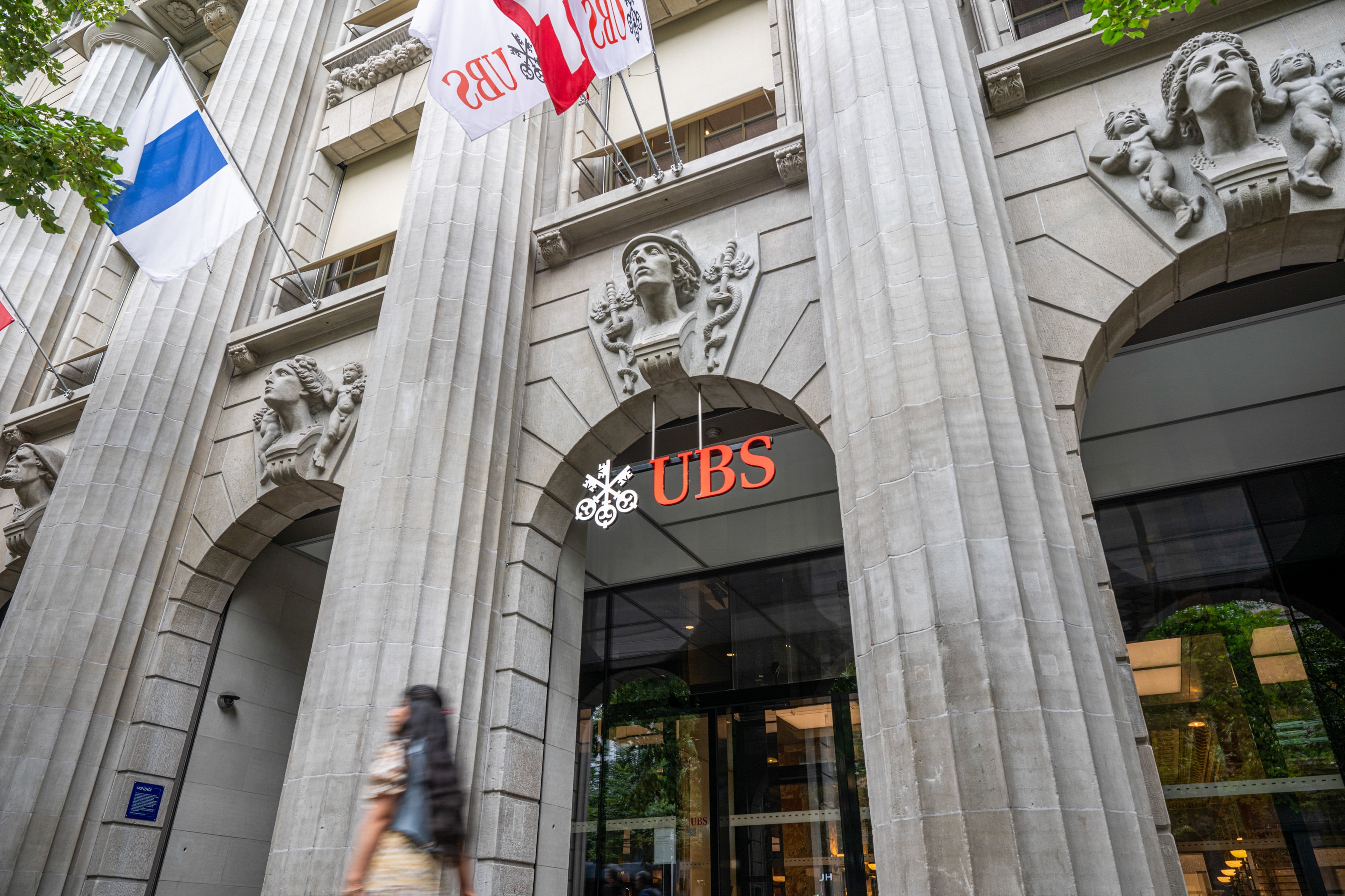 Sede en Zurich del grupo UBS, en una imagen del 30 de julio. 