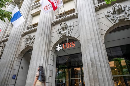 Sede en Zurich del grupo UBS, en una imagen del 30 de julio.