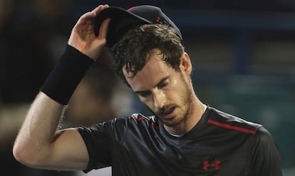 Andy Murray, durante una exhibici&oacute;n reciente en Abu Dabi.