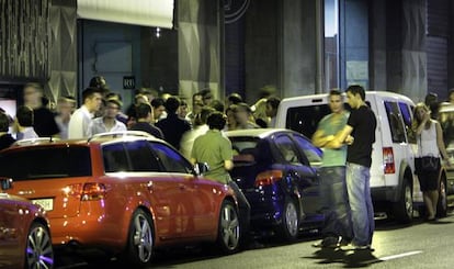 Las denuncias por ruidos más comunes son las relacionadas con discotecas. En la imagen, una de Barcelona.