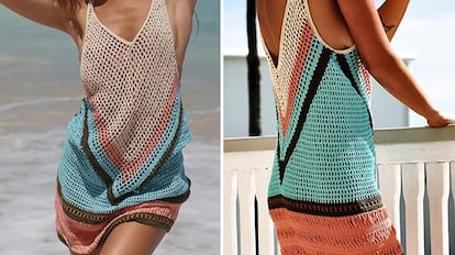 vestidos de crochet, tejido imprescindible del verano, los mejores vestidos de crochet, vestidos de punto, vestidos de crochet mujer, vestidos de crochet largos, vestidos de crochet playa