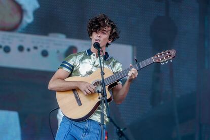 Guitarricadelafuente en el Festival Mad Cool, 2022.