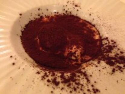 Tiramisú.