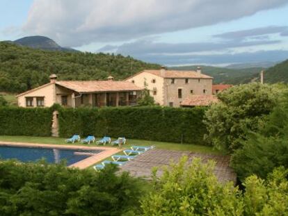 Casa rural El Pla de Montpol, en Lladurs, Lleida.