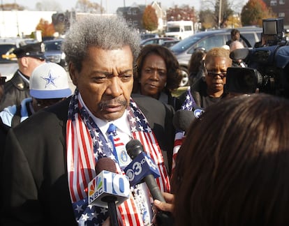 El promotor de boxeo Don King asegur que Al, Frazier y Foreman hicieron juntos historia y a Estados Unidos un mejor pas.