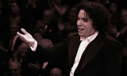 El director de orquesta venezolano Gustavo Dudamel.
