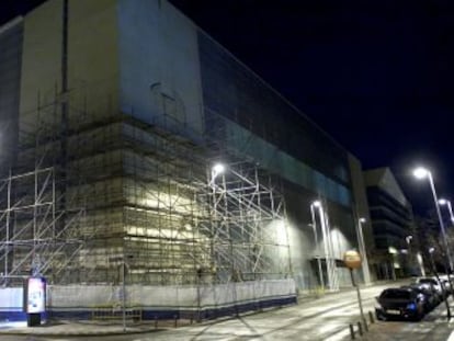 El Palacio Municipal de Congresos, clausurado tras la tragedia del Madrid Arena para reparar graves fallos de seguridad. 