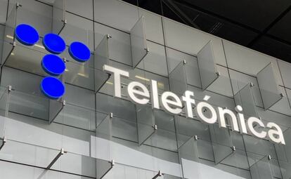 Distrito Telefónica, sede de la compañía en el barrio madrileño de Las Tablas.