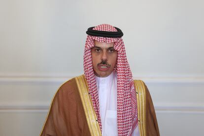 El Ministro de Exteriores de Arabia Saudí, Faisal bin Farhan Al Saud.