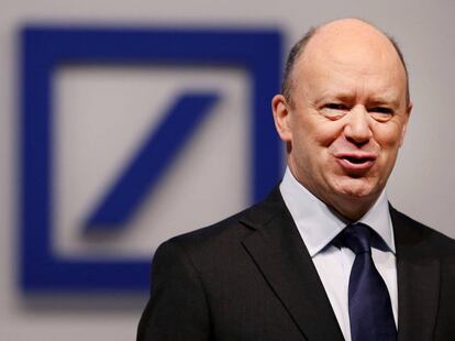 El consejero delegado de Deutsche Bank John Cryan