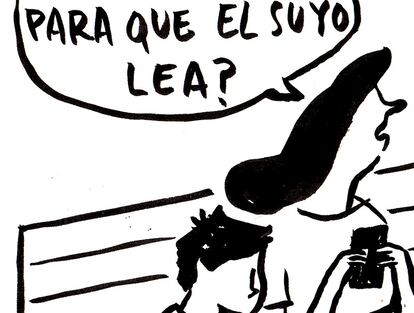 La viñeta de Flavita Banana lectura