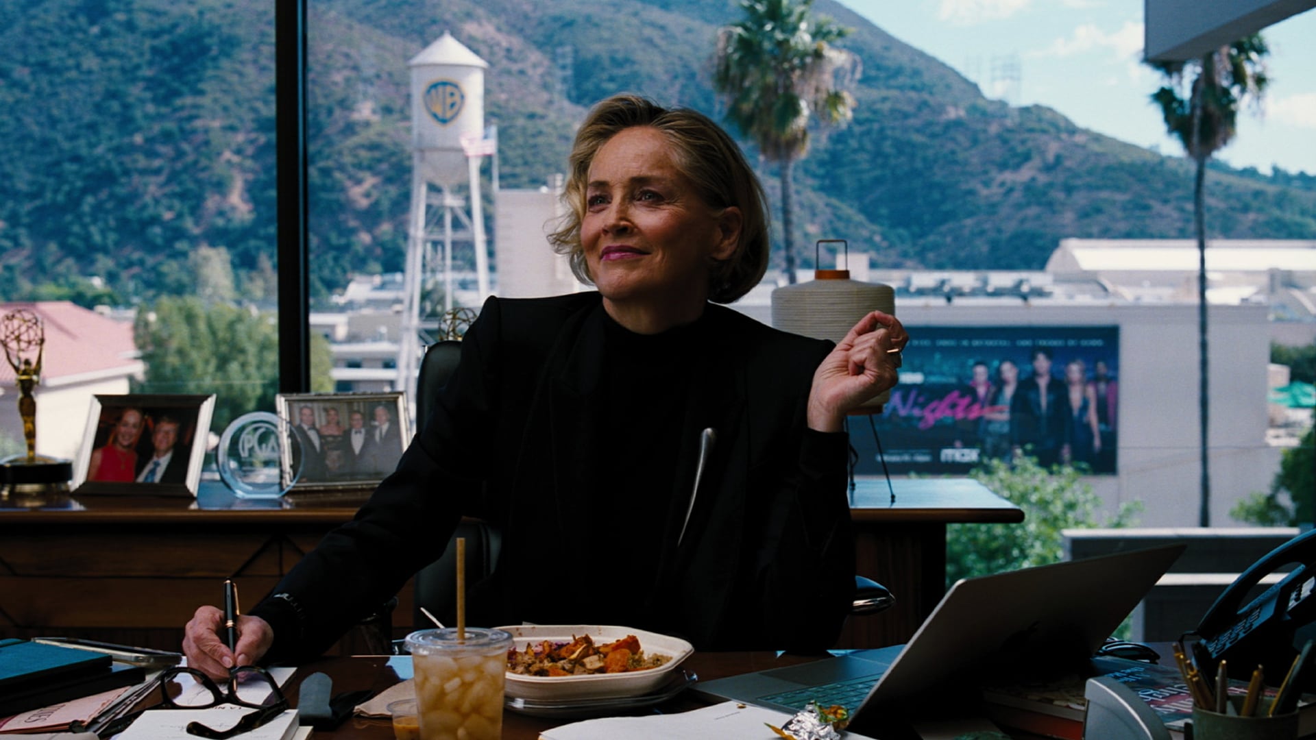 Sharon Stone, en la tercera temporada de 'Euphoria'.