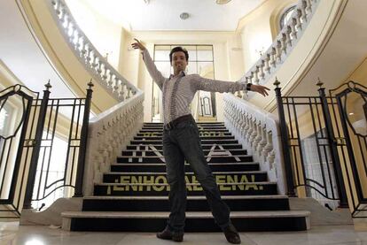 El bailarín y director Ángel Corella, en el Círculo de Bellas Artes.