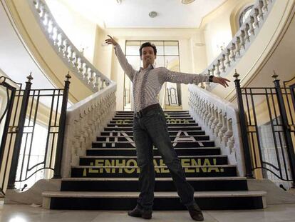 El bailarín y director Ángel Corella, en el Círculo de Bellas Artes.