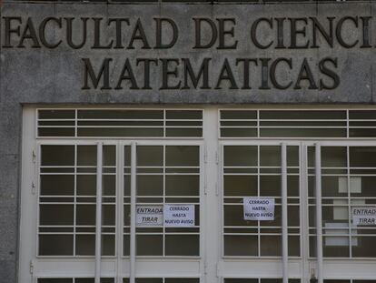 La facultad de Matemáticas de la Universidad Complutense de Madrid.