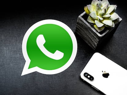 El círculo negro de WhatsApp también afecta a los iPhone
