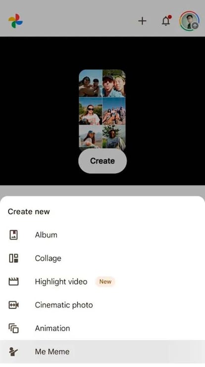 Nueva función Me Meme en Google Fotos