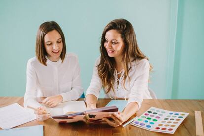 Marta Córcoles y Elena Pérez, fundadoras y socias de la exitosa firma online.