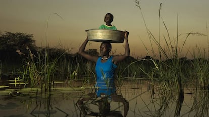 Sobrevivendo às enchentes no Sudão do Sul