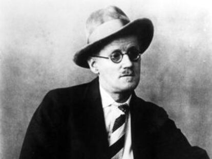 James Joyce, en los años 20.