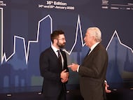 Joan Groizard, secretario de estado de Energía y José Bogas, CEO de ENDESA