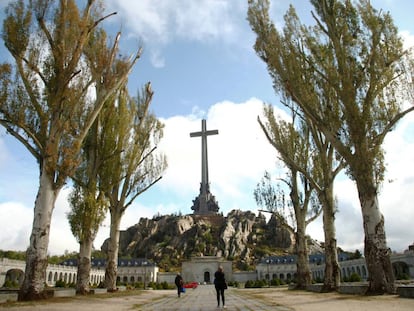 Vista general del mausoleo del Valle de los Caídos.
