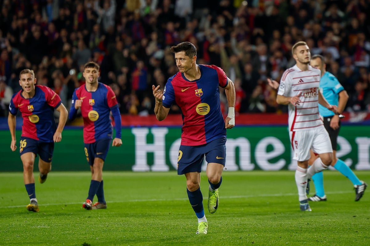 Lewandowski at the table with Cristiano and Messi | Football | Sport