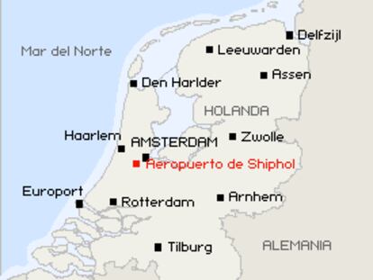 Aeropuerto de Shiphol, Ámsterdam