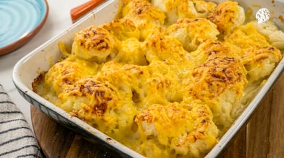 Receta coliflor gratinada