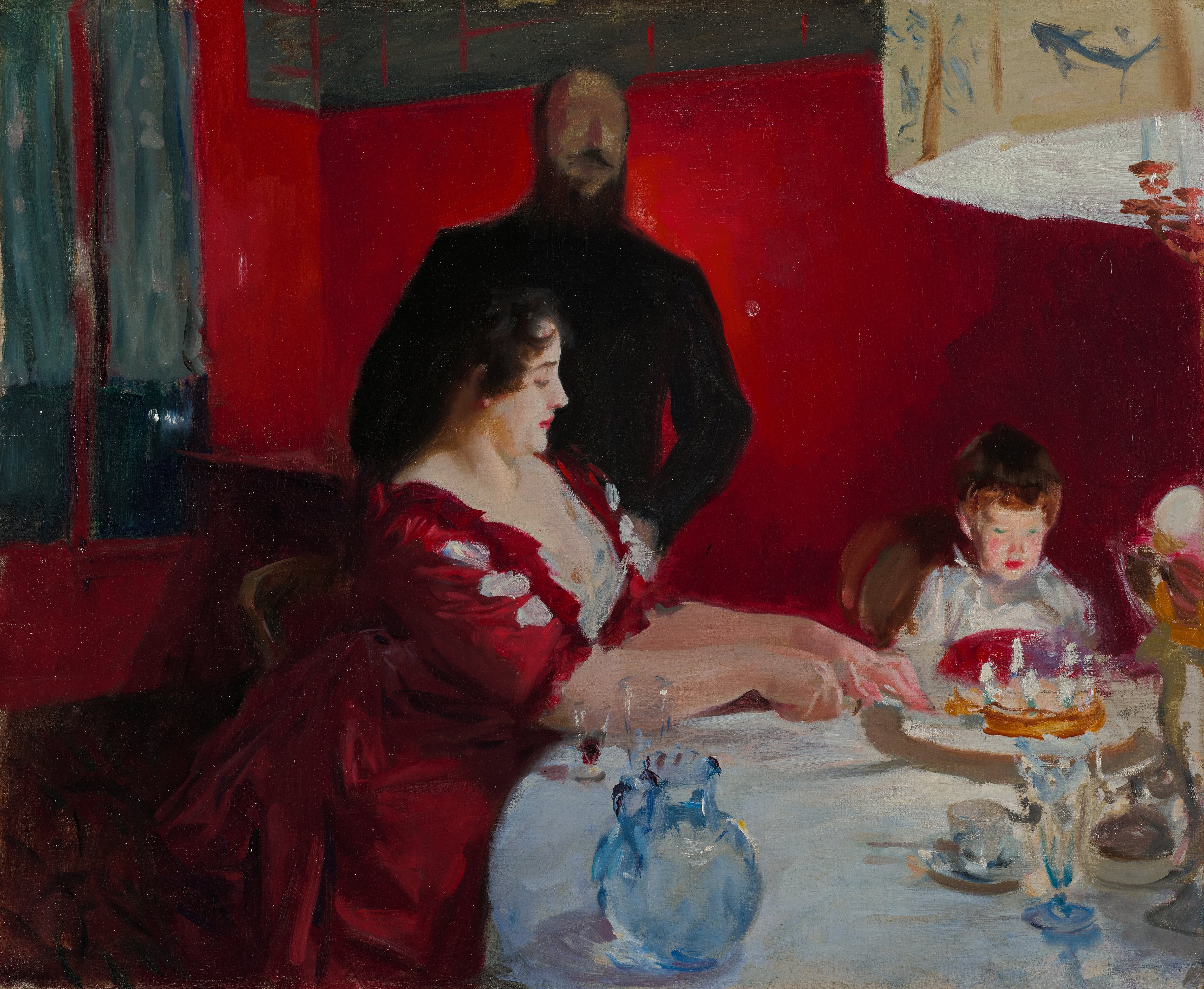 'La fiesta de cumpleaños' (1885), de John Singer Sargent.