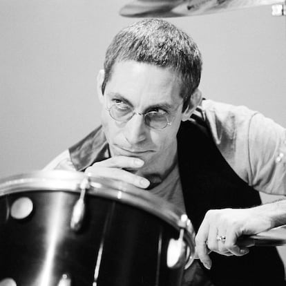 Charlie Watts of The Rolling Stones during rehearsal, New York, May 1978. (Photo by Michael Putland/Getty Images)