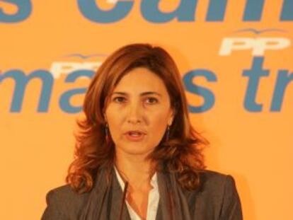 La vicesecretaria de Territorio del PP, Alicia Martínez.