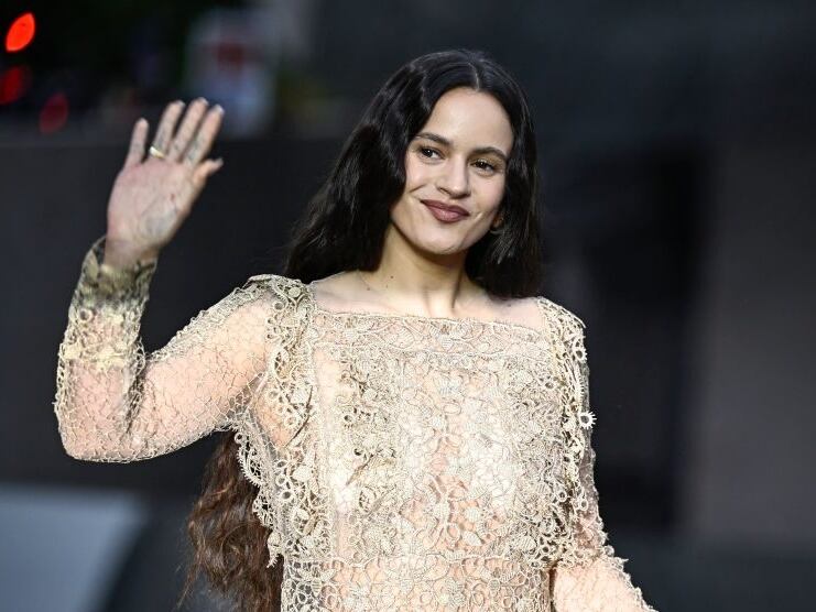 La cantante Rosalía durante la gala de LOS40 Music Awards, en una imagen de archivo.