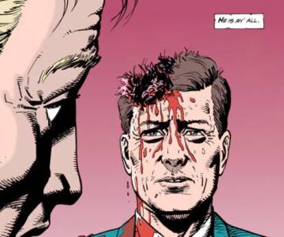 Viñeta de 'Hellblazer'.