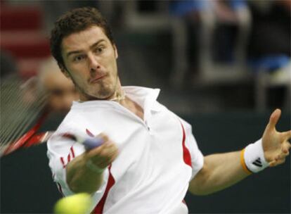 El ruso Marat Safin, durante el partido