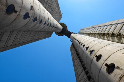 La Torre Genex, en la zona de Novi Beograd.