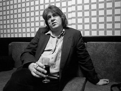 Imagen del ex Rollingstone, Mick Taylor, en una entrevista en 1996