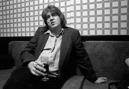 Imagen del ex Rollingstone, Mick Taylor, en una entrevista en 1996