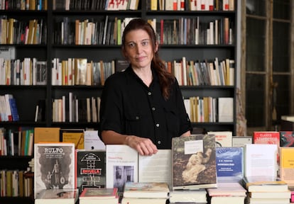 Andrea Stefanoni, escritora y propietaria de la recién inaugurada librería La Mistral, en la Travesía del Arenal.