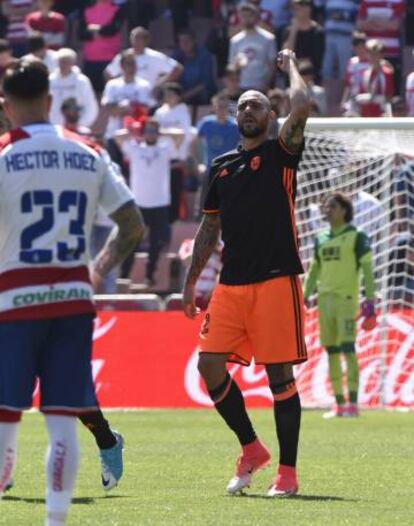 Simone Zaza durante el partido contra el Granada.