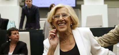 La alcaldesa de Madrid, Manuela Carmena.