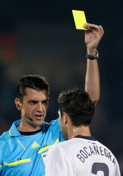 El árbitro húngaro Viktor Kassai durante un partido del Mundial.