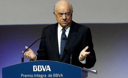 Francisco González, durante su etapa como presidente del BBVA.