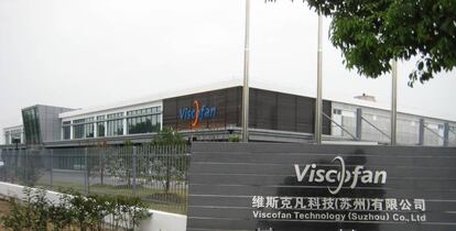 Centro de producción de Viscofan en Shuzou (China)