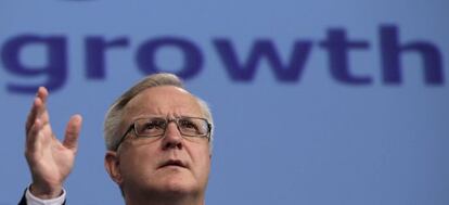 El vicepresidente económico de la Comisión Europea, Olli Rehn.