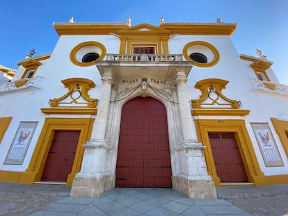 Puerta del Príncipe de la plaza de La Maestranza.