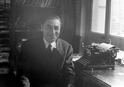 Josep Pla al Mas Plá, a Llofriu