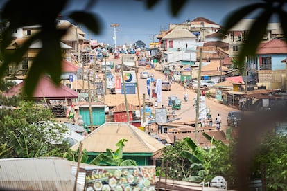 Enchi es la capital del distrito de Aowin (Ghana), zona cero del auge del 'galamsey' extensivo.