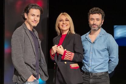 Rodrigo Cortés, Cayetana Guillén y Rodrigo Sorogoyen, en Versión española