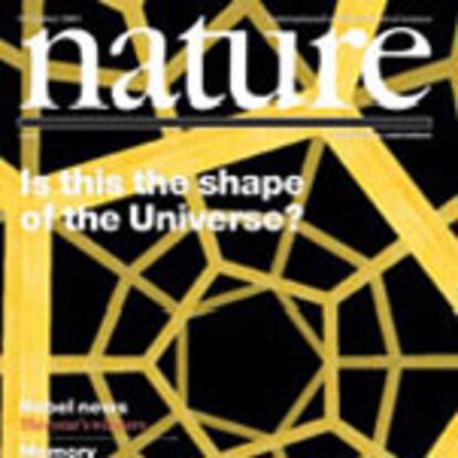 Imagen de la portada de la revista <i>Nature</i>.